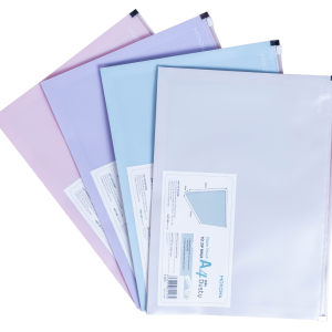 Túi Zip nhựa A4 - Màu Dusty