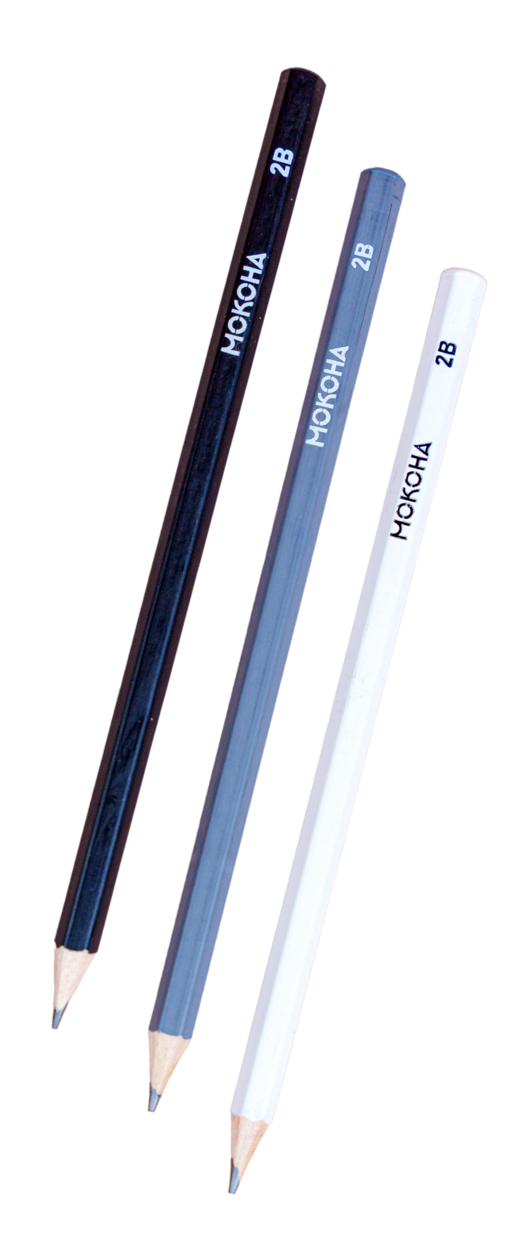 Bút chì 2B màu Monotone (Hộp 10 cây)