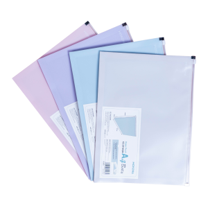 Túi Zip nhựa A4 - Màu Dusty